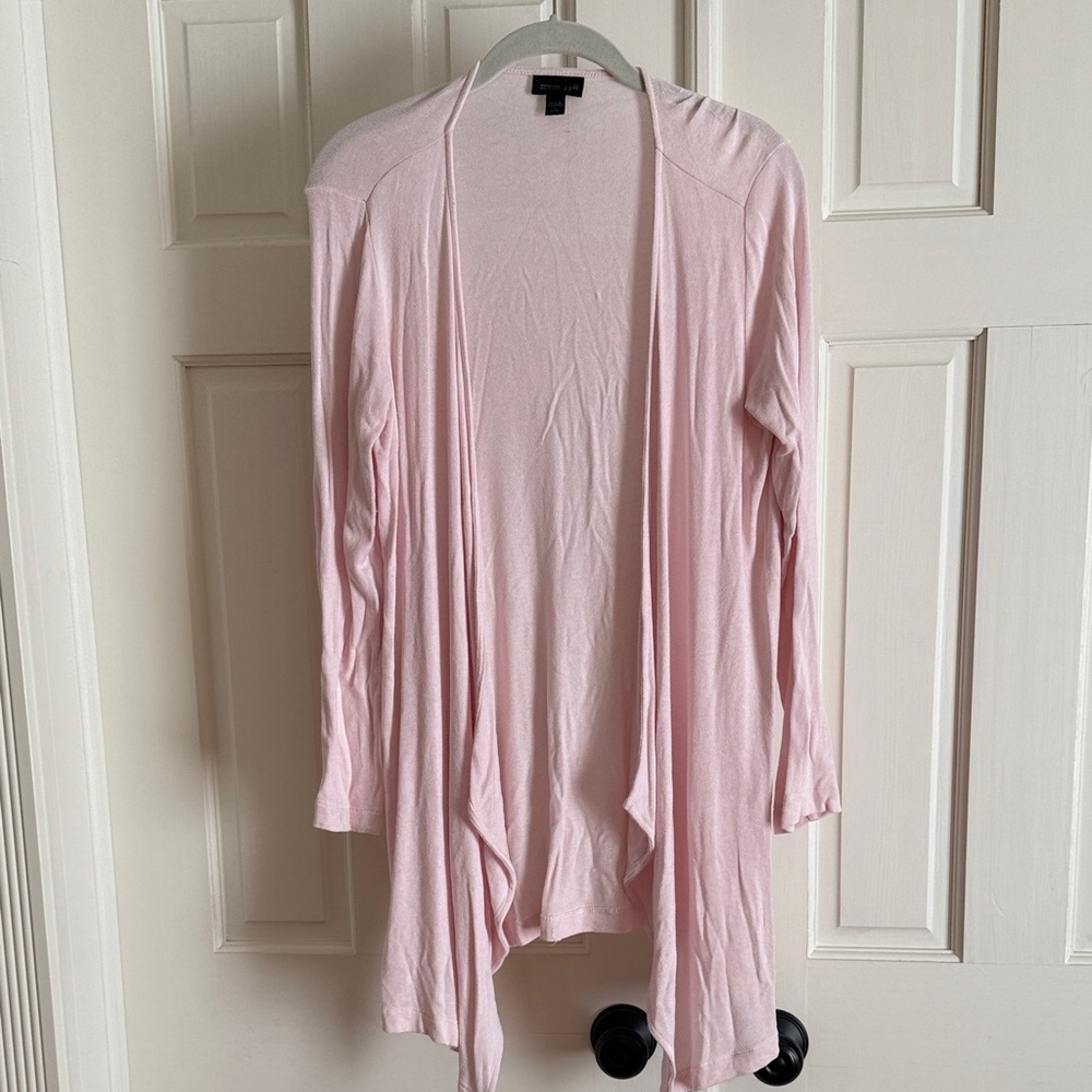 J. Jill Wearever Soft Pink Women's Cardigan